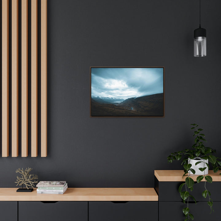 Icelandic Scene - Canvas with Frame