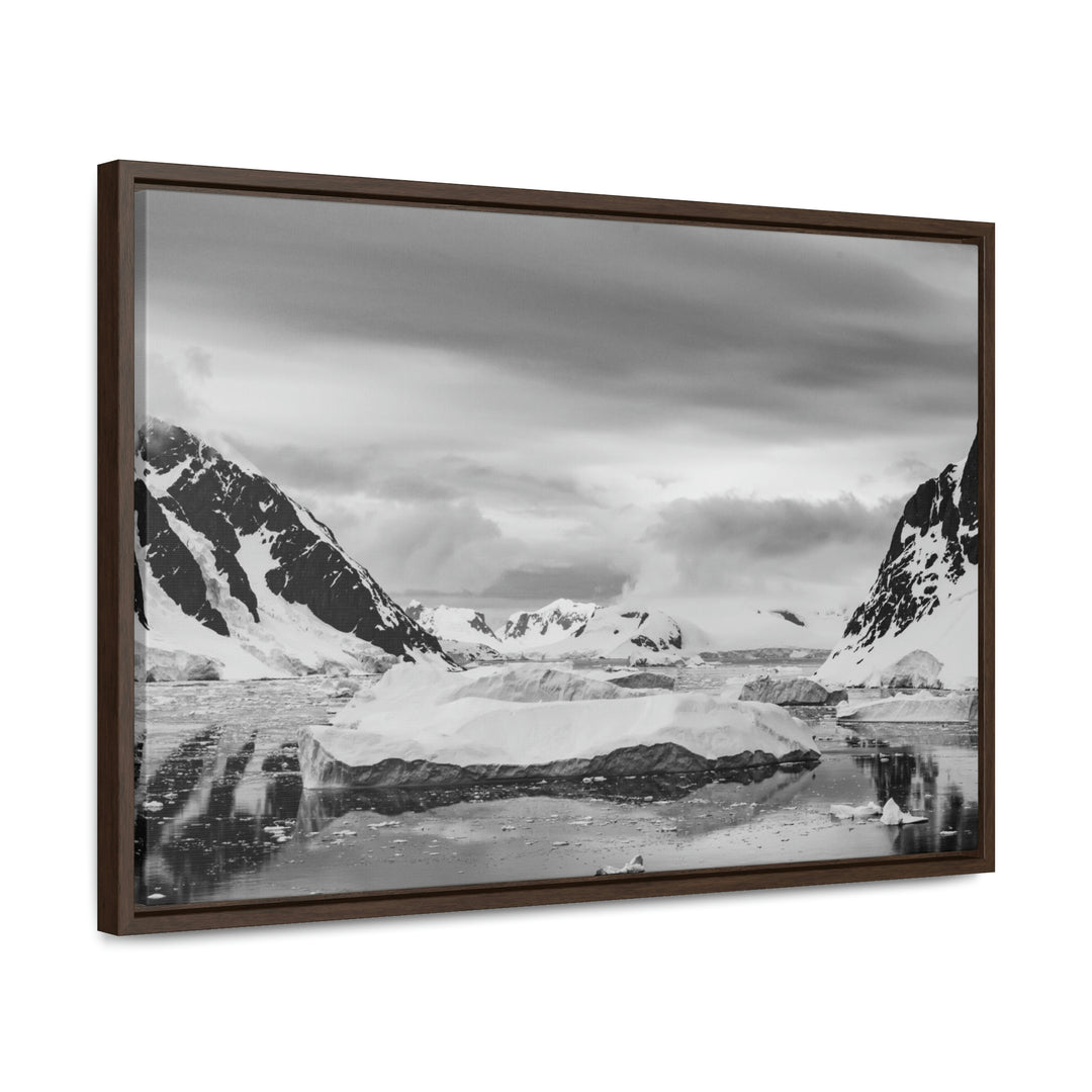 A Still Day in Black and White - Canvas with Frame