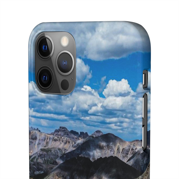 Imogene Pass From the Air - Phone Case