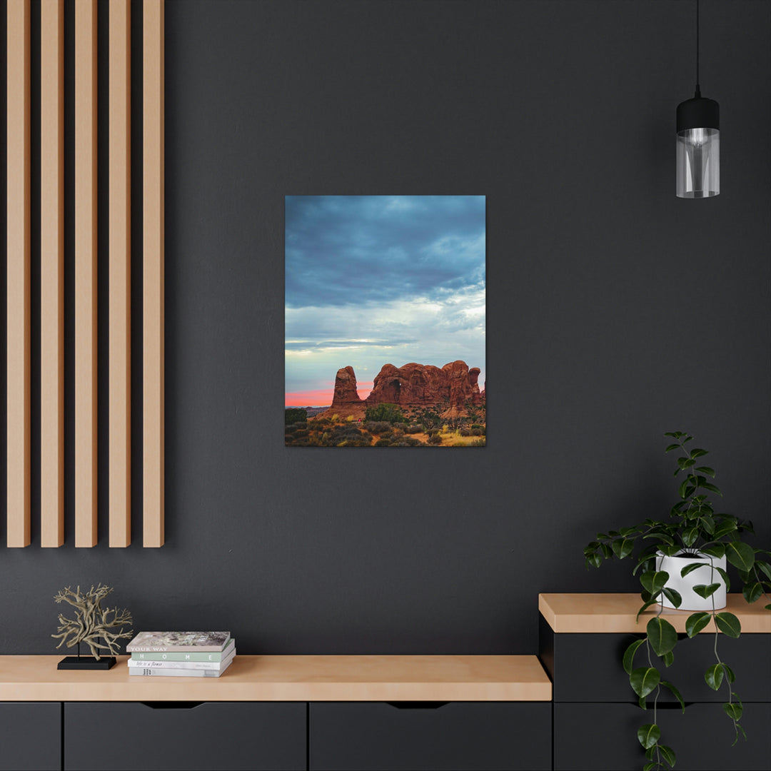 Arches at Sunset - Canvas