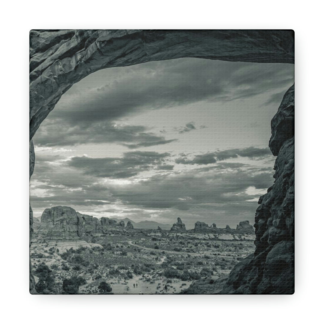 Natural Frames Part 2 in Black and White - Canvas