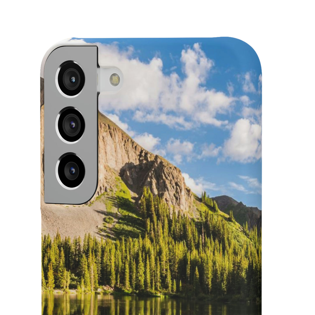 Mountain Scene Reflected - Phone Case