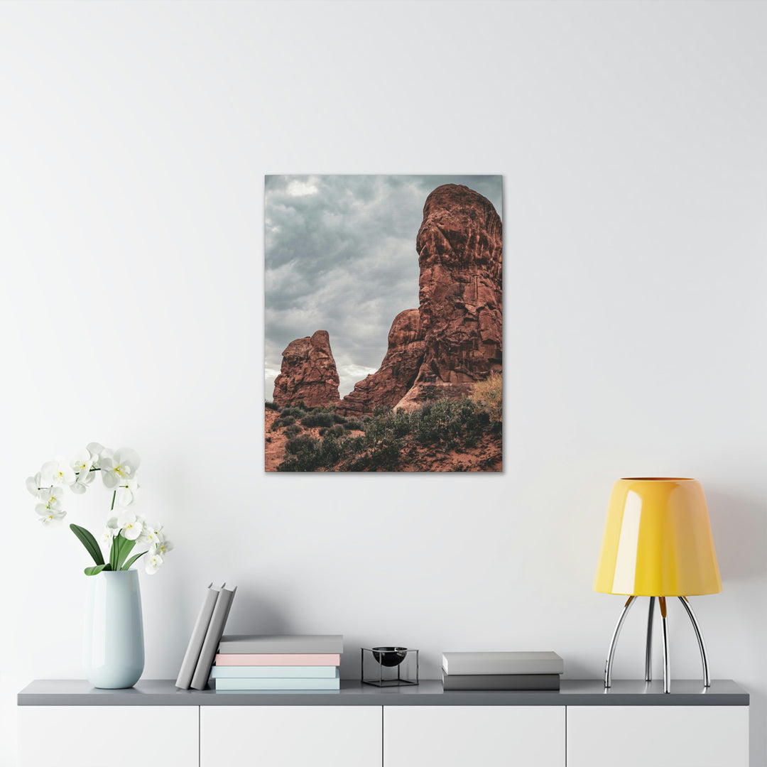 Dramatic Rocks - Canvas