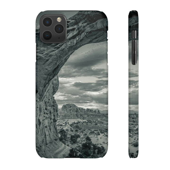 Natural Frames Part 2 in Black and White - Phone Case