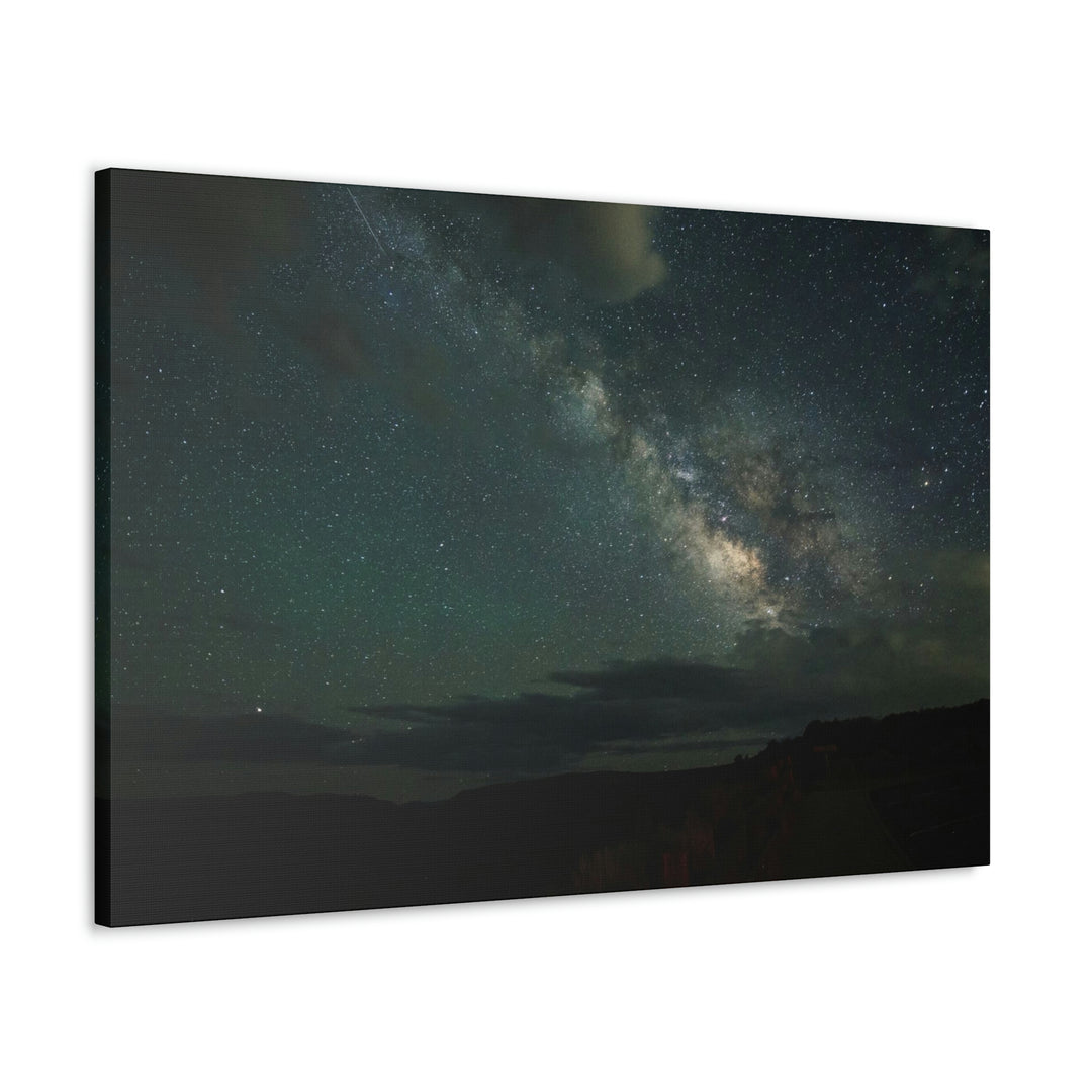 Milky Way Through the Clouds Part 2 - Canvas