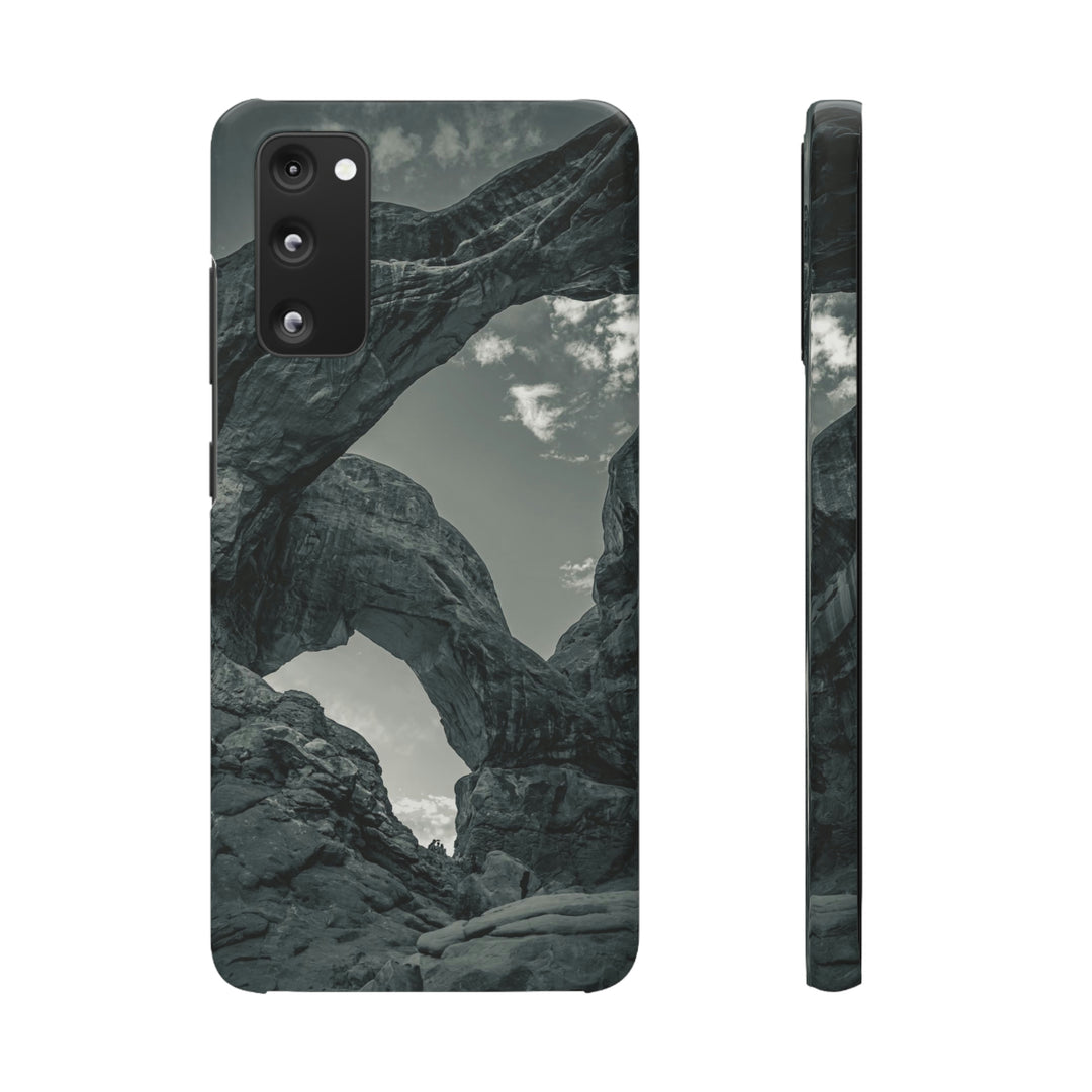 Natural Frames Part 4 in Black and White - Phone Case