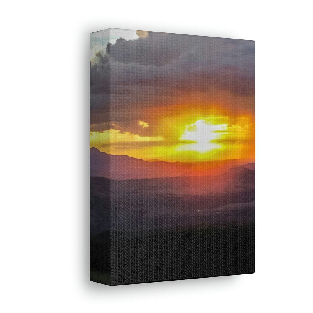 Rainy Sunset - Canvas