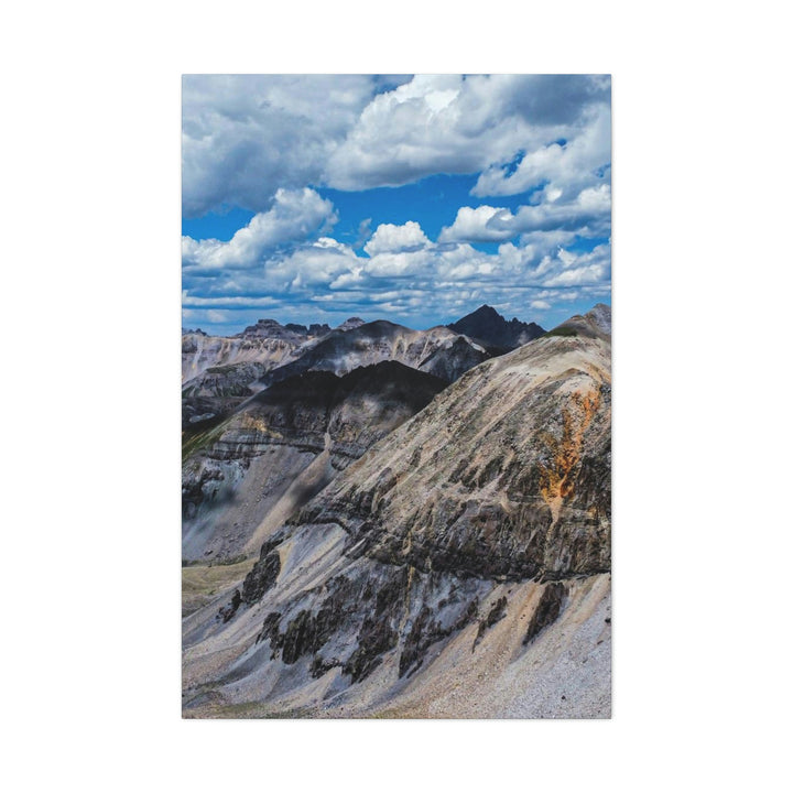 Imogene Pass From the Air - Canvas