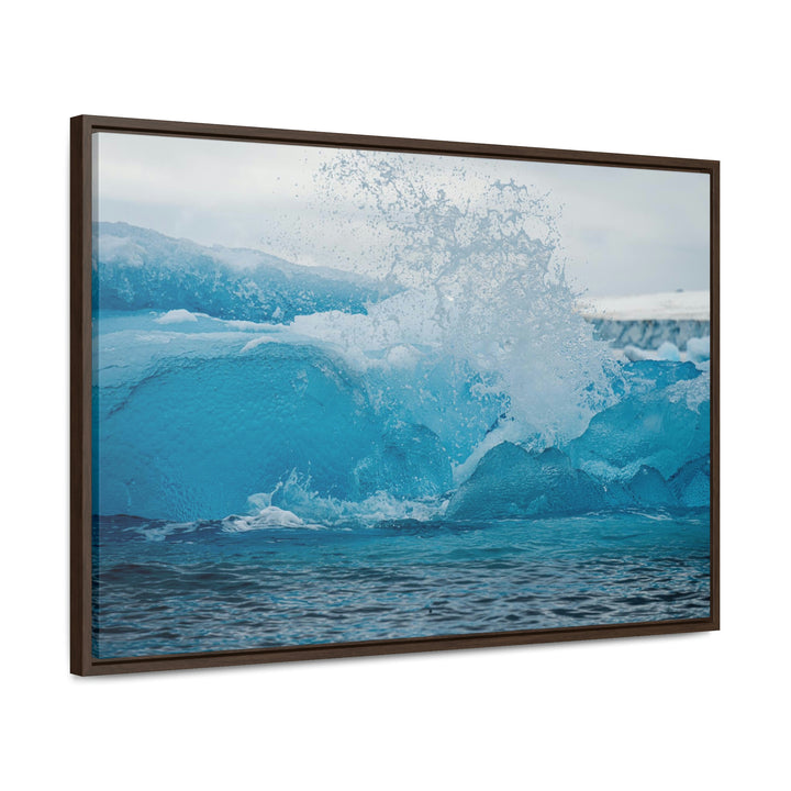 Freezing Splash - Canvas with Frame