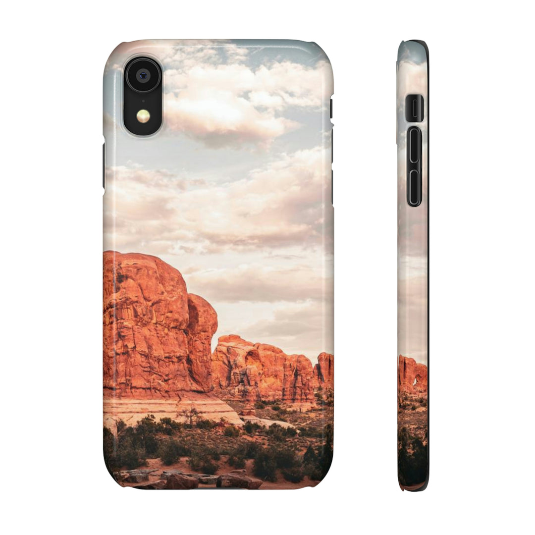 A Desert Sunset - Phone Case