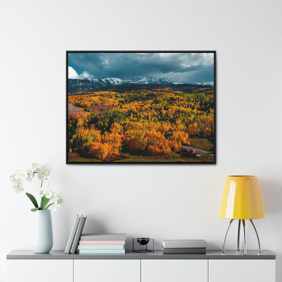 Golds of Autumn - Canvas with Frame