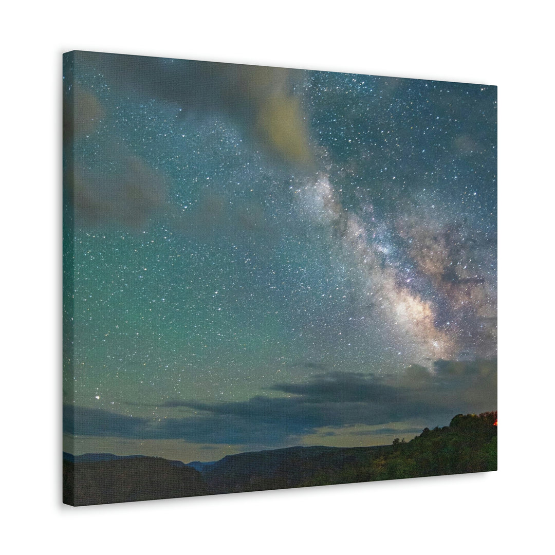 Milky Way Through the Clouds Part 1 - Canvas