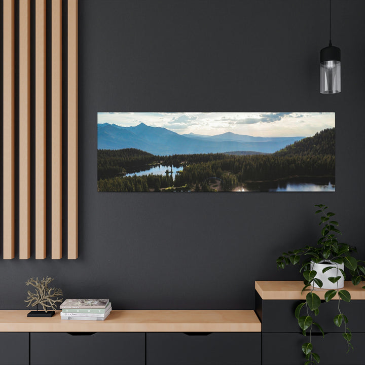 Cool Mountain Lakes - Canvas