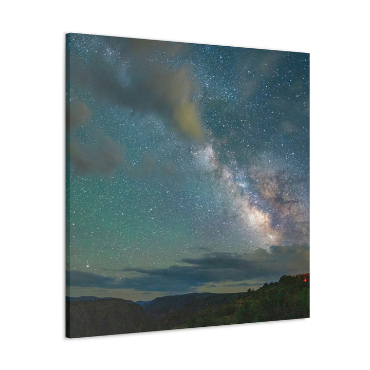 Milky Way Through the Clouds Part 1 - Canvas