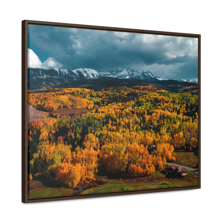 Golds of Autumn - Canvas with Frame