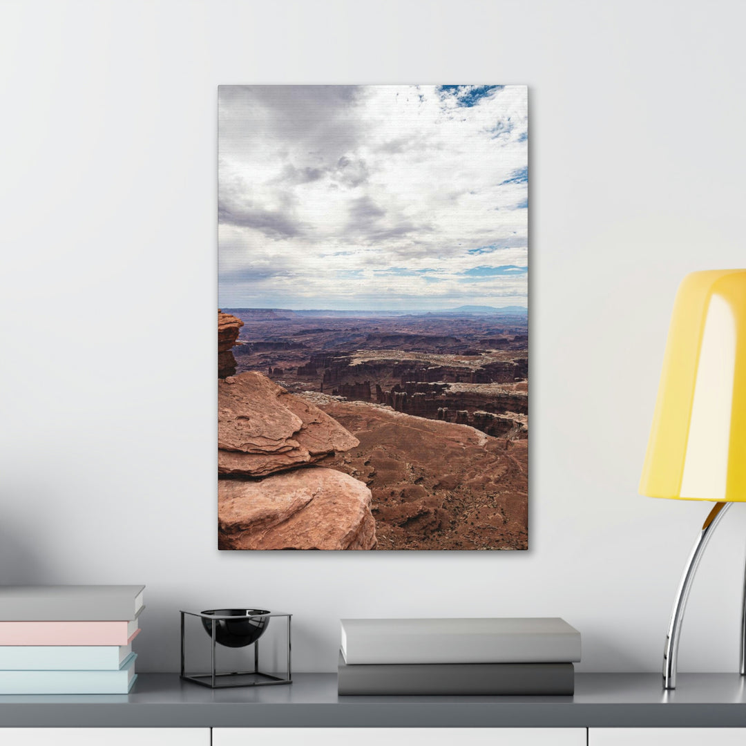 The Canyon Below - Canvas