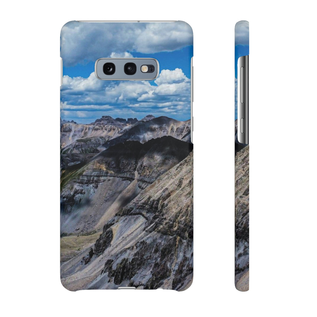 Imogene Pass From the Air - Phone Case