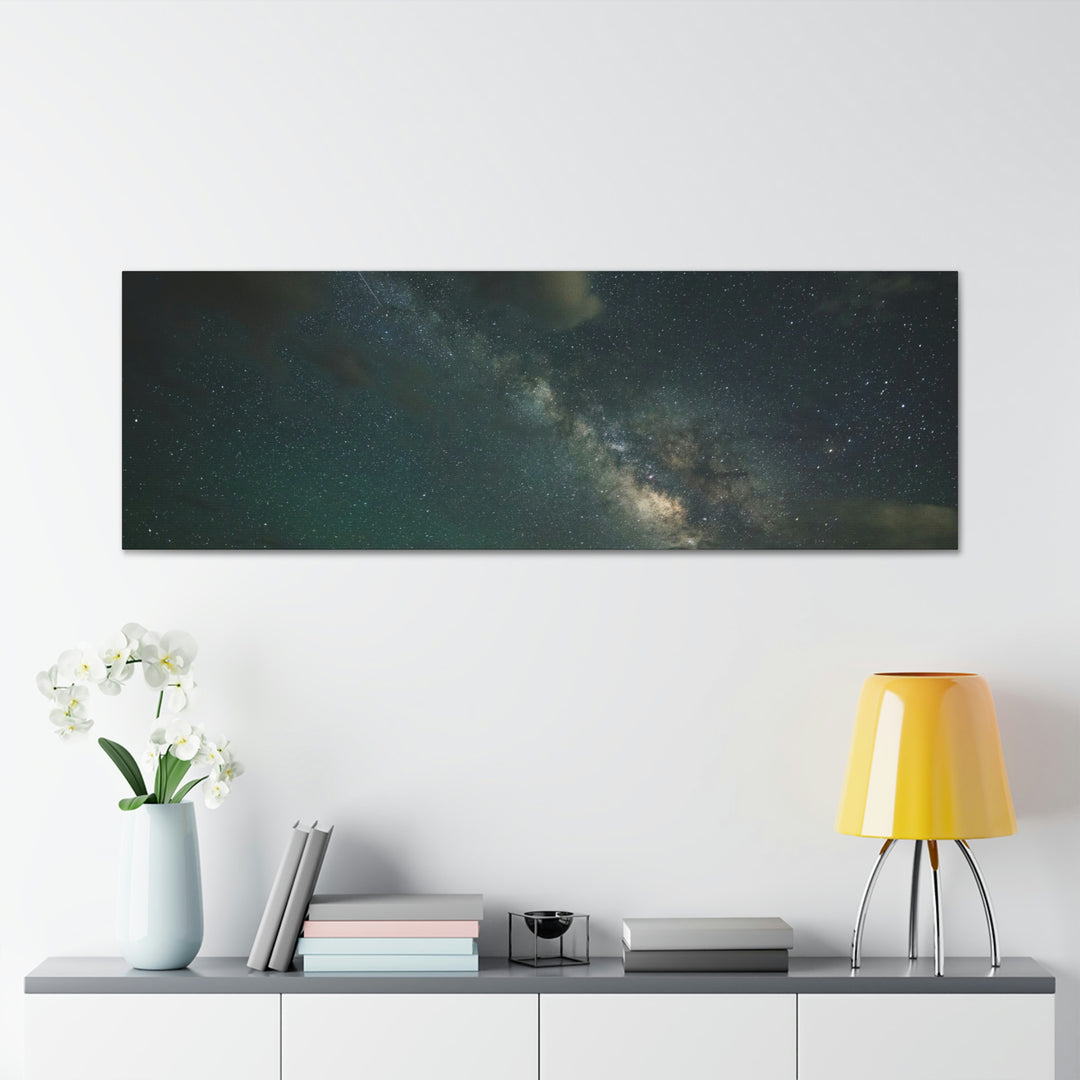 Milky Way Through the Clouds Part 2 - Canvas