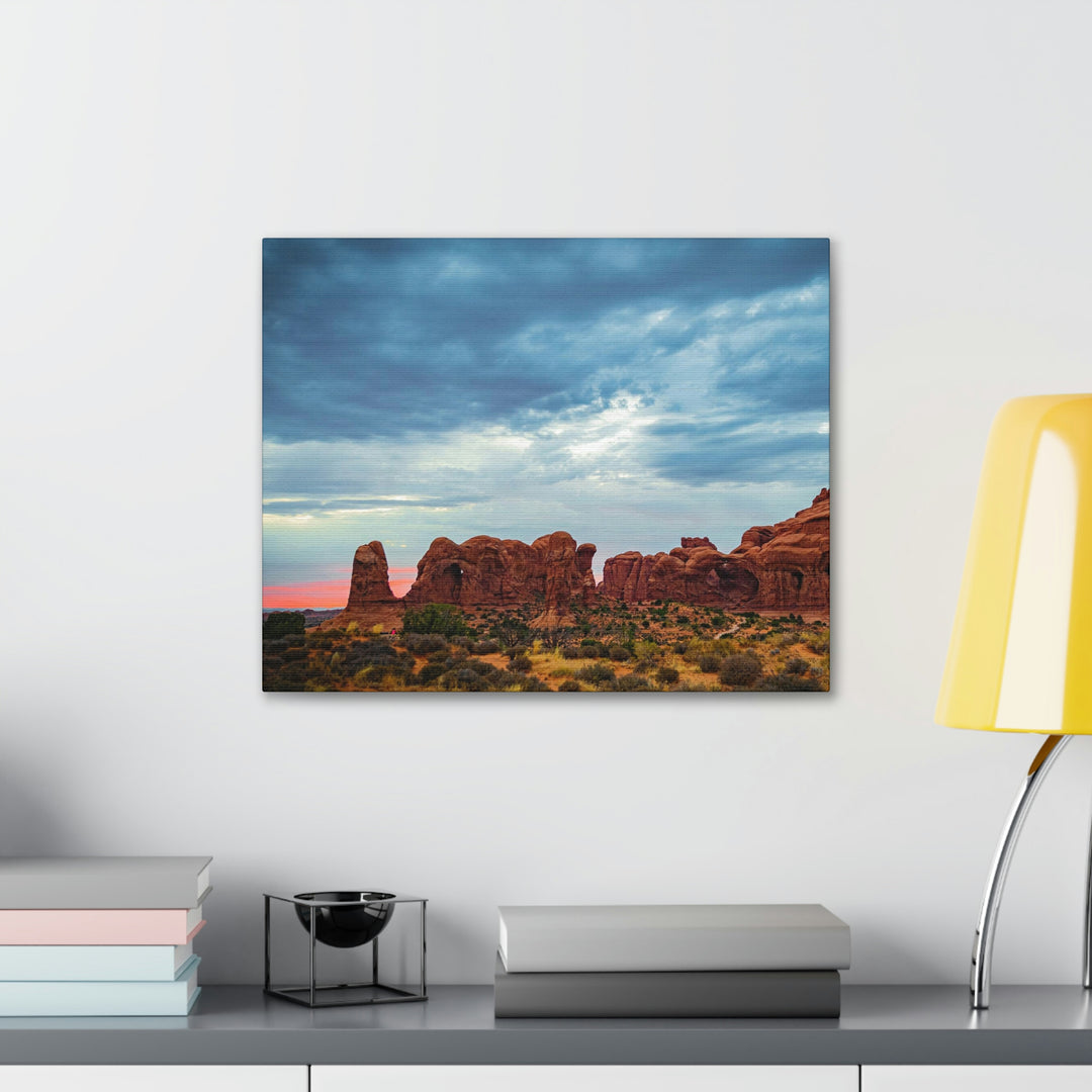 Arches at Sunset - Canvas