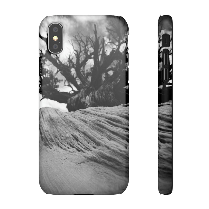 Desert Reach in Black and White - Phone Case