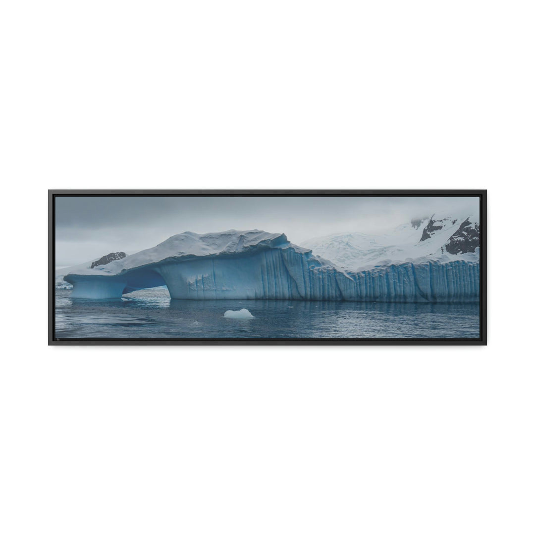 Textured Ice - Canvas with Frame