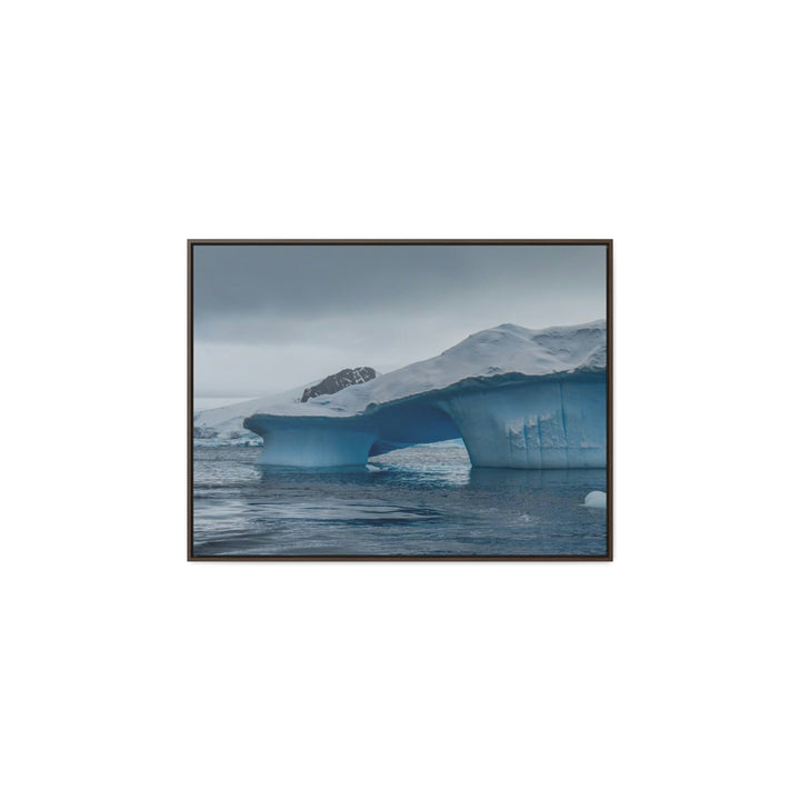 Textured Ice - Canvas with Frame