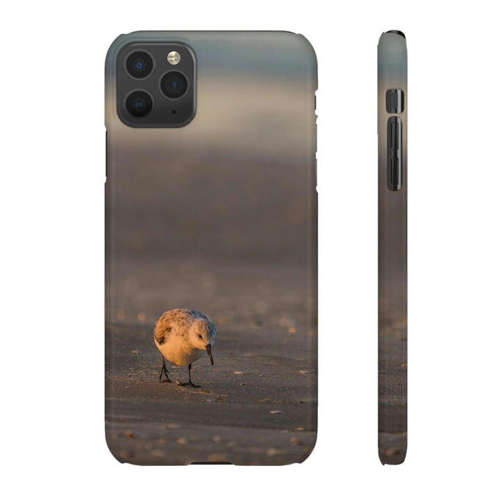 Feeding Sanderling - Phone Case