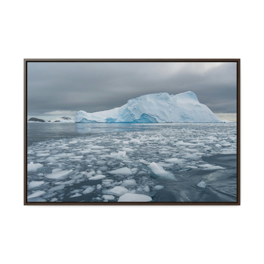 Lane of Ice - Canvas with Frame