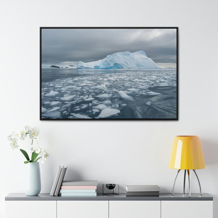 Lane of Ice - Canvas with Frame