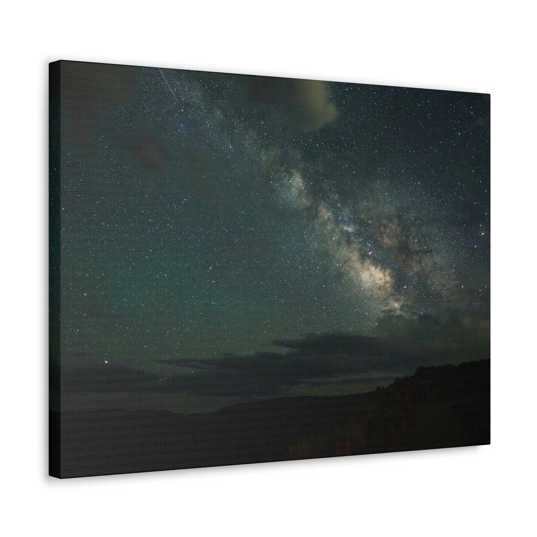 Milky Way Through the Clouds Part 2 - Canvas