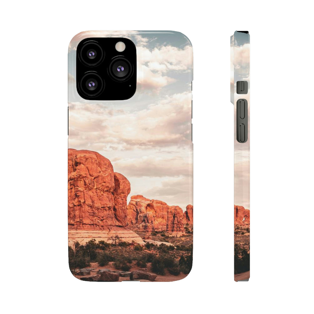 A Desert Sunset - Phone Case