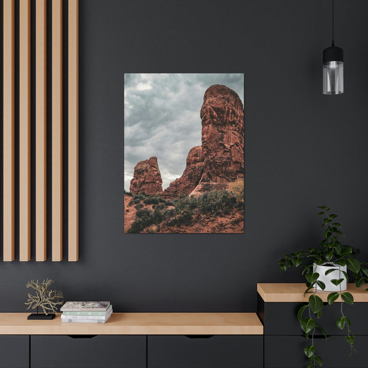 Dramatic Rocks - Canvas