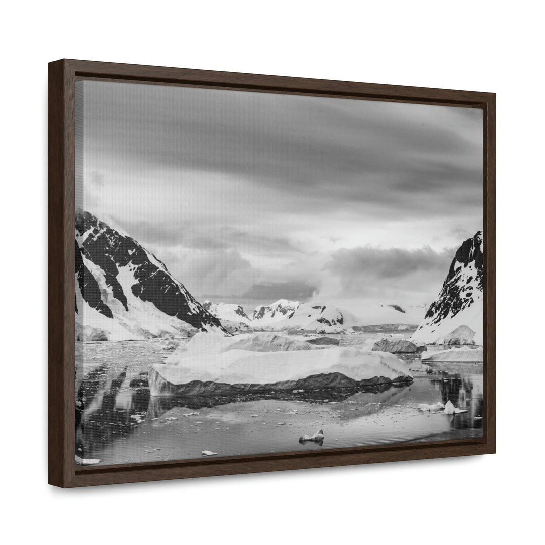 A Still Day in Black and White - Canvas with Frame