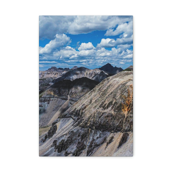 Imogene Pass From the Air - Canvas