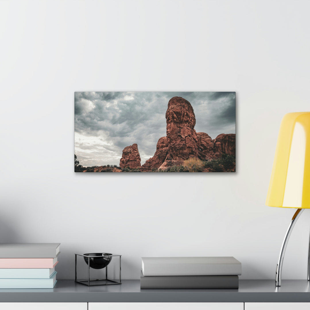 Dramatic Rocks - Canvas