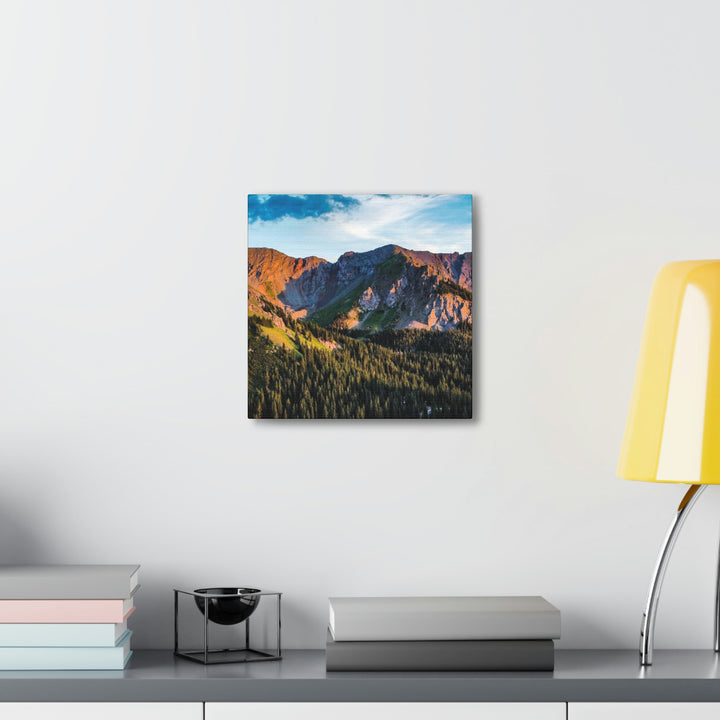 Fading Mountain Light - Canvas