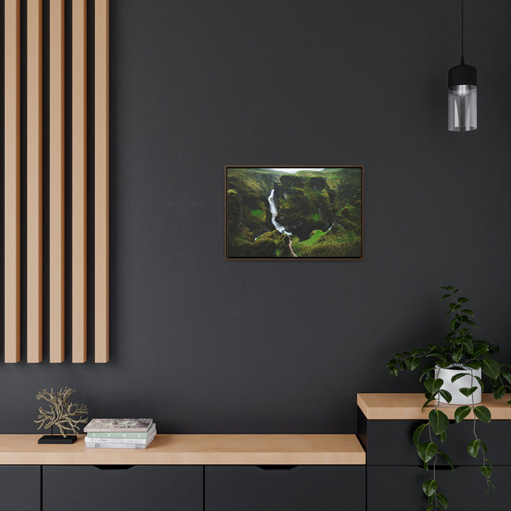 A Green Dream - Canvas with Frame