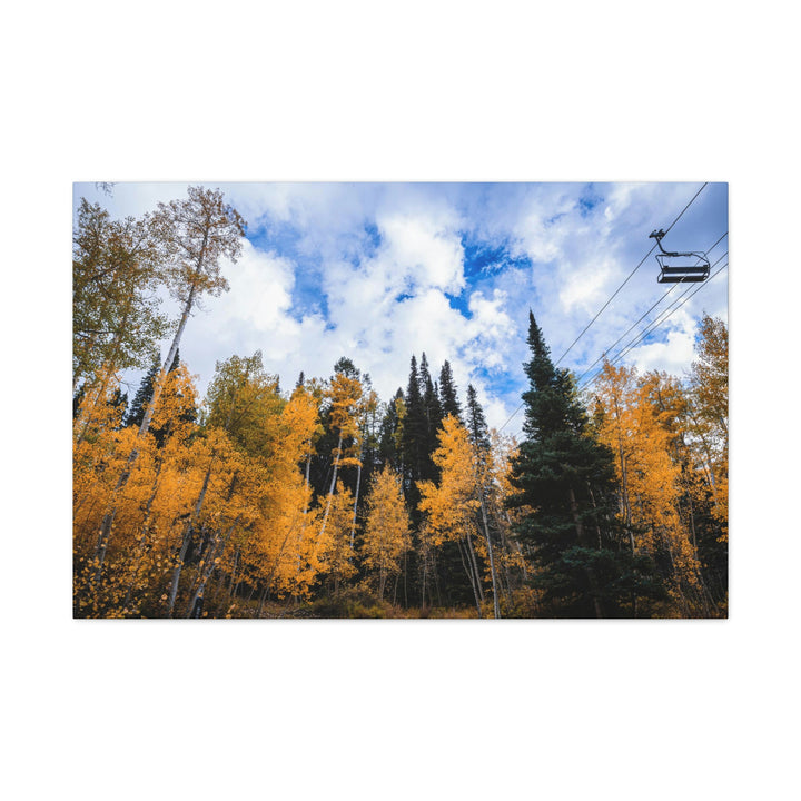 Chairlift in Suspension - Canvas