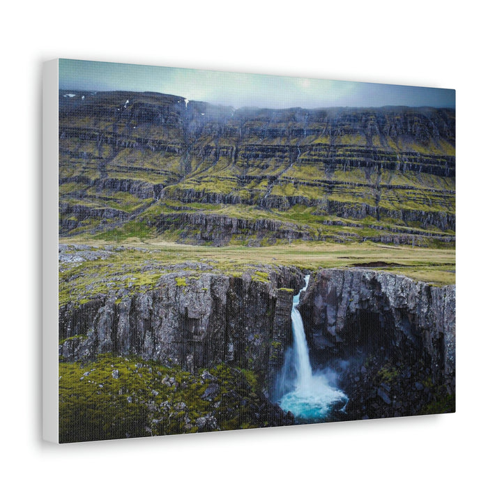 A Remote Waterfall - Canvas