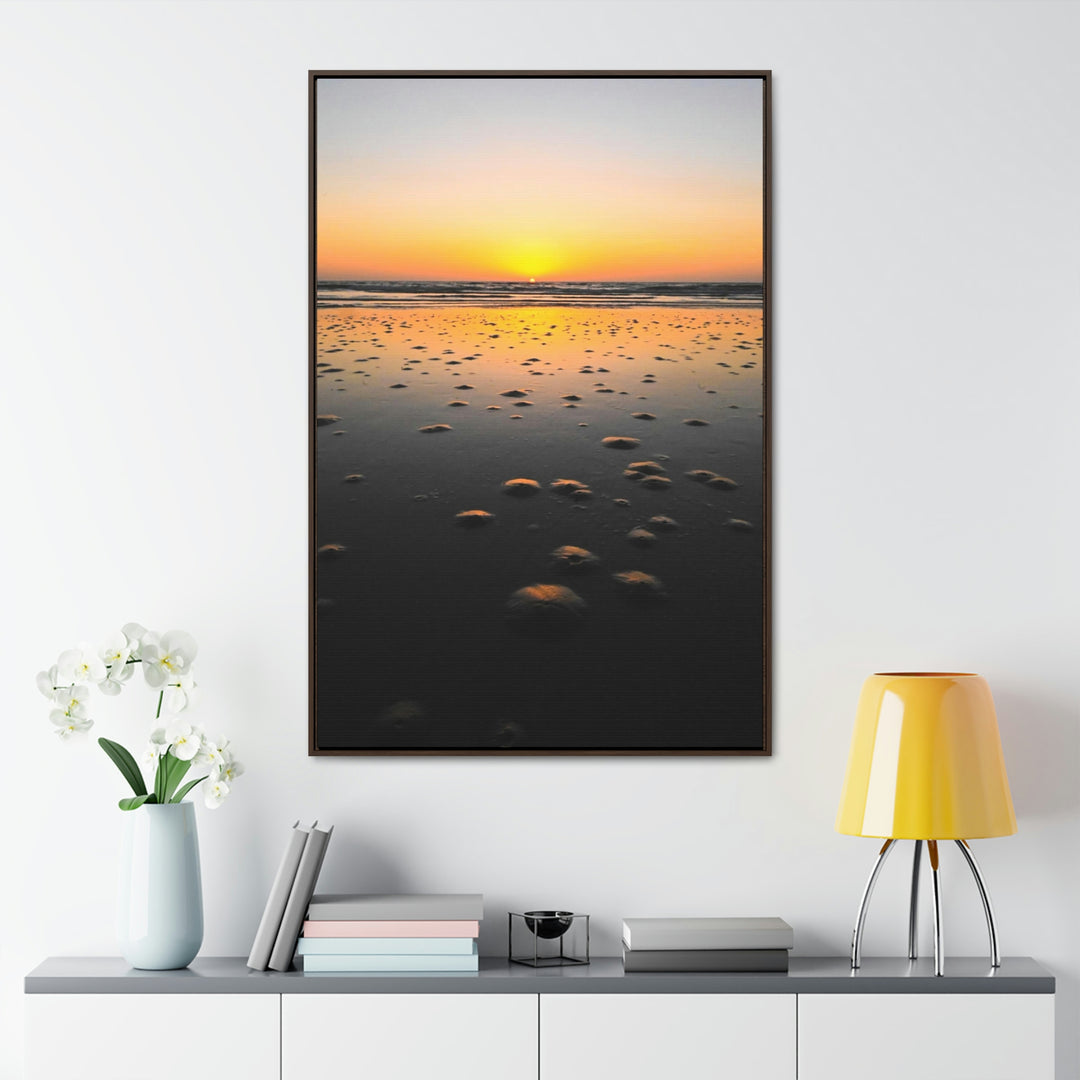 Burrows at Sunrise - Canvas with Frame