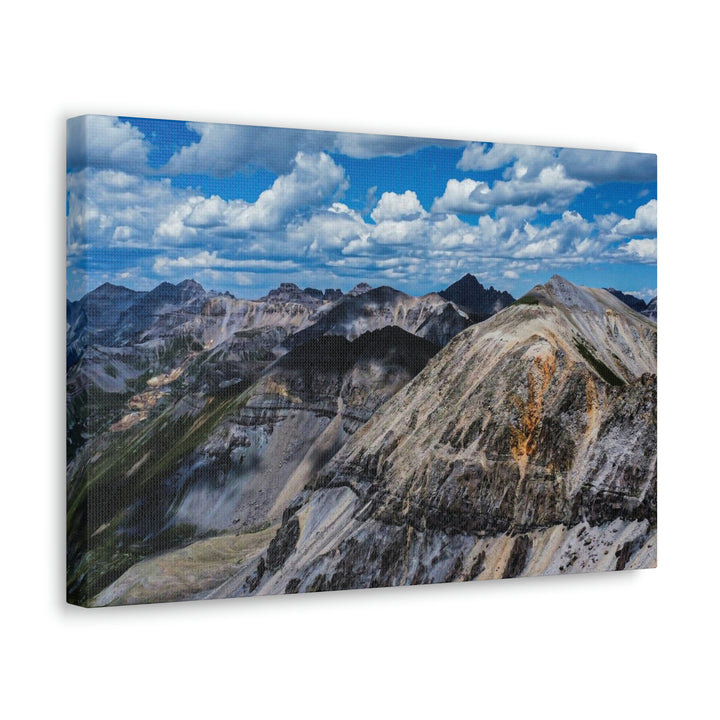 Imogene Pass From the Air - Canvas