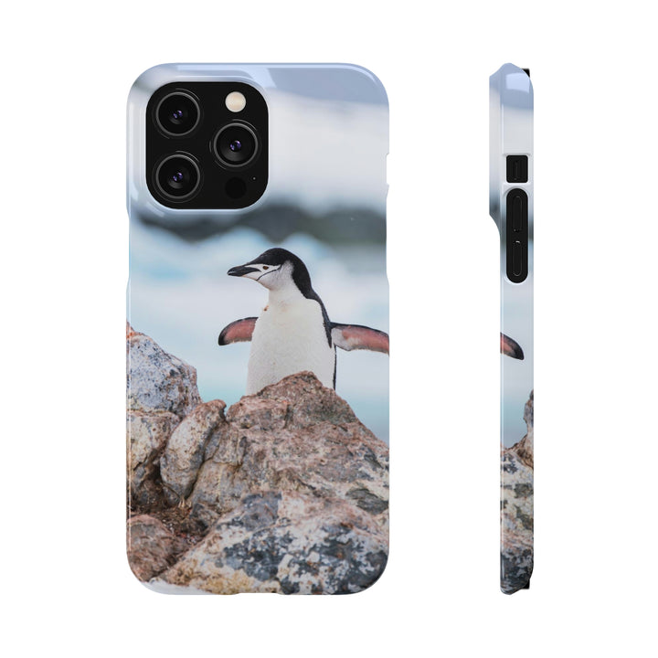 Stretched Penguin - Phone Case