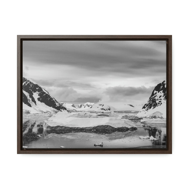 A Still Day in Black and White - Canvas with Frame