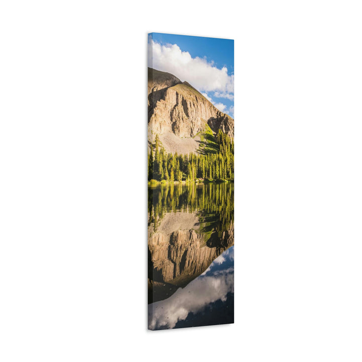 Mountain Scene Reflected - Canvas