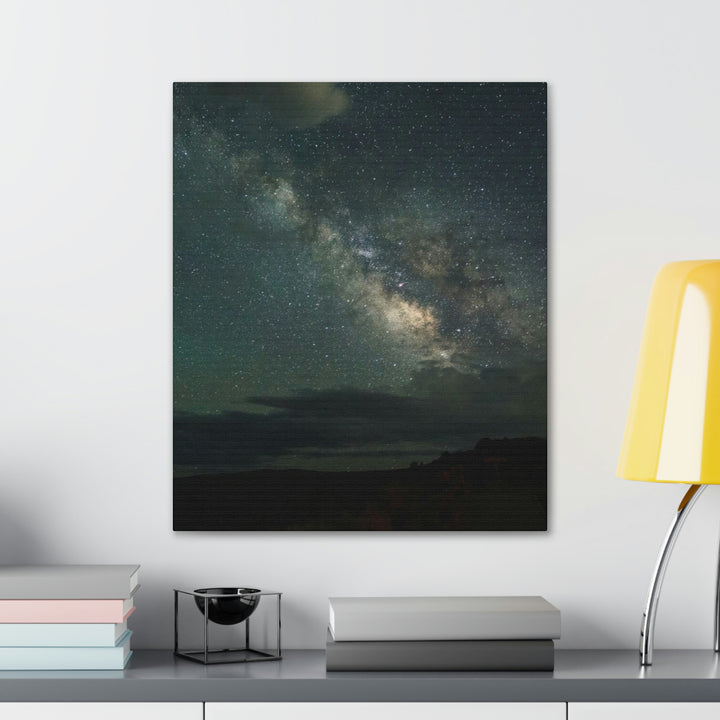 Milky Way Through the Clouds Part 2 - Canvas