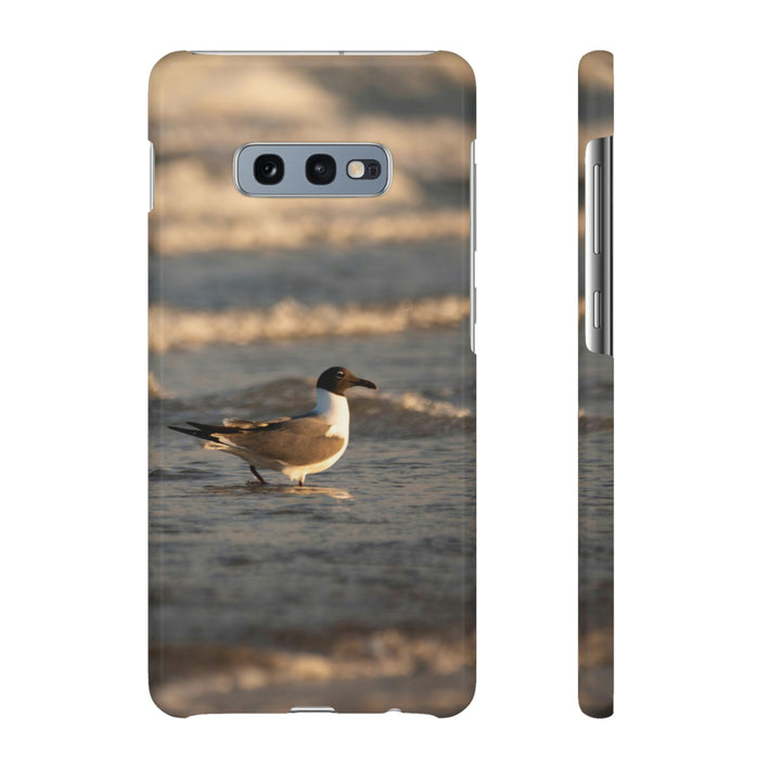 Laughing Gull in the Surf - Phone Case