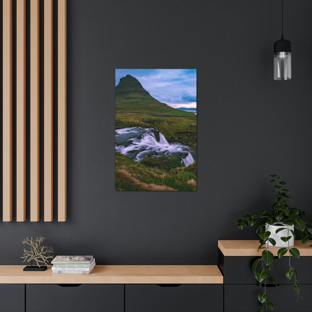 An Icelandic Sunset - Canvas