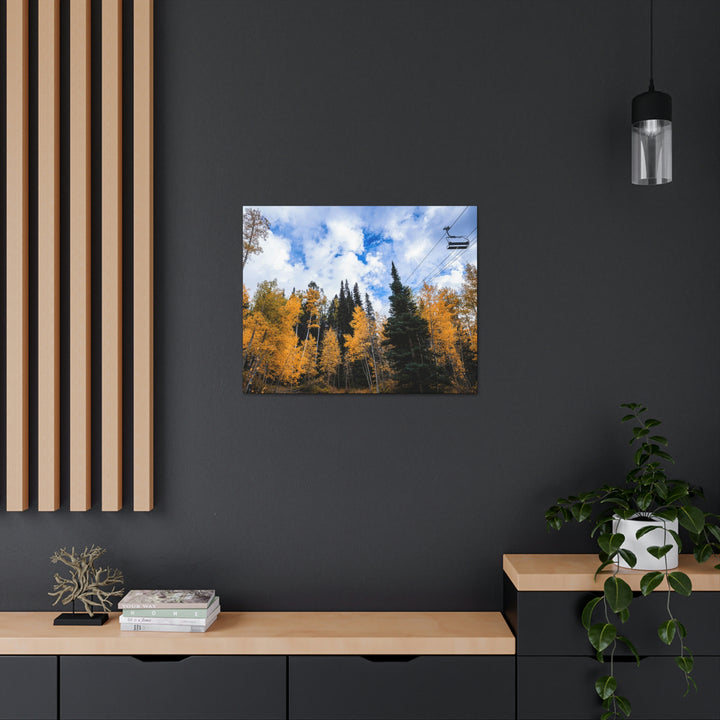 Chairlift in Suspension - Canvas