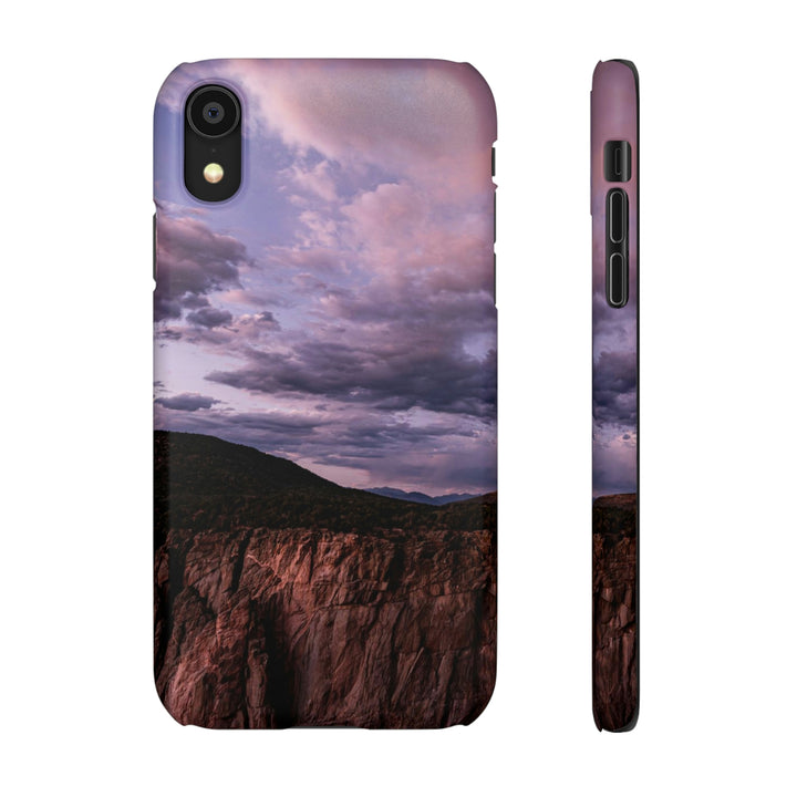 Painted Wall at Sunset Part 3 - Phone Case