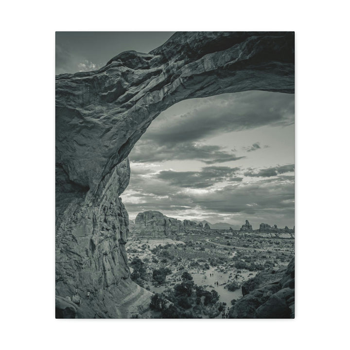 Natural Frames Part 2 in Black and White - Canvas